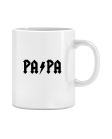 Puodelis tėčiui PAPA Puodelis tėčiui PAPA